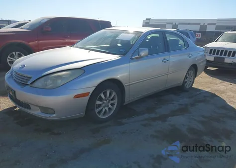 2004 Lexus Es 330 из США, поврежденный, VIN JTHBA30G840009697